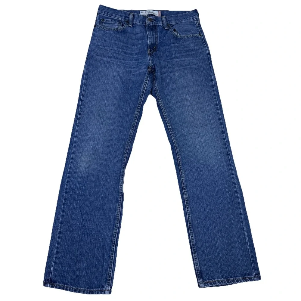 Levi's 559 Relaxed Straight Fit Mens Jeans 30x32 Blue Medium Wash Denim Y2K